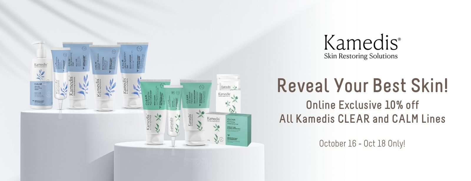 10% discount for all kamedis products