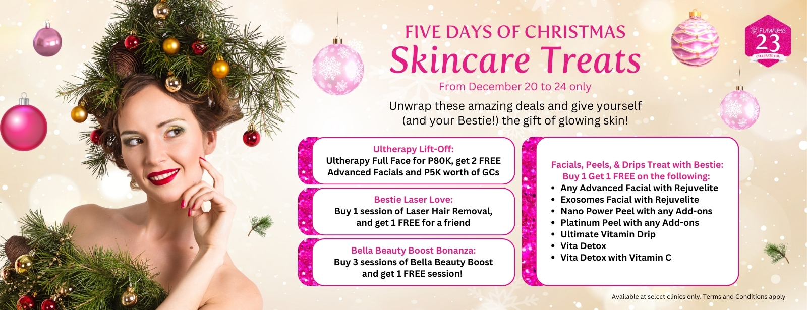 skincare xmas treats