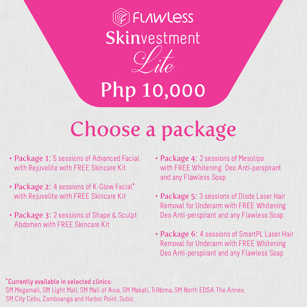 Customize Your FlawlessBeautyJourney with the AllNew Skinvestment Lite